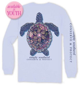 Youth Track Turtle Mandala Tee