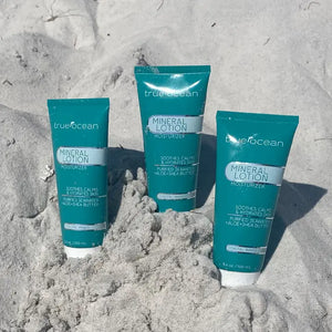 Daily moisturizer, created from purified seawater, aloe, &amp; shea butter. Sooths, calms, and hydrates skin with our signature Coastal scent.
