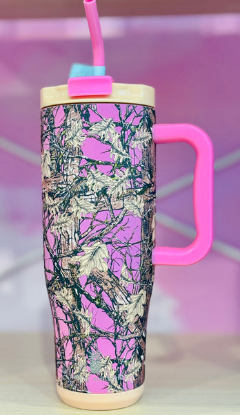 Tumbler 40oz - Camo Pink (CAMOPNK)