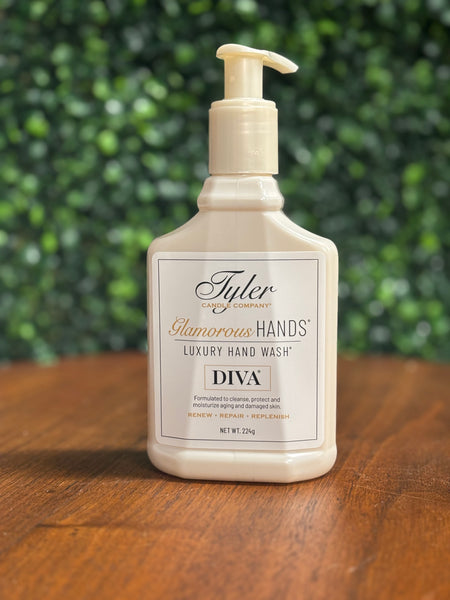 Tyler Candle Company
Glamorous Hand Wash 
Diva Scent 