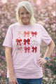Valentines Coquette Bow Tee