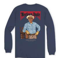 Mens Western Long Sleeve Tee