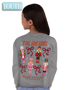 Youth Nuts Long Sleeve Tee