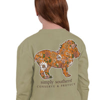 Youth Track Lion Wild Tee