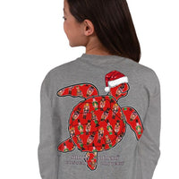 Youth Nutcracker Turtle Tracking Long Sleeve Tee