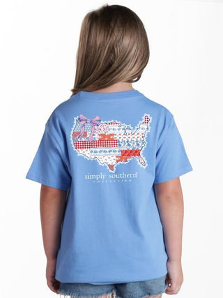Youth USA Patch Tee