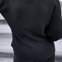 Zander Collared Sweater - Black