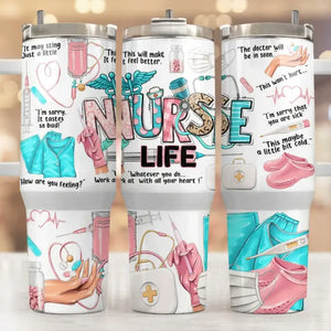 Nurse Life 40oz Tumbler