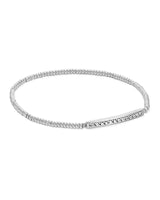 Addison Silver Stretch Bracelet
