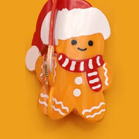Gingerbread Claw Clip