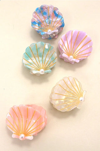 Seashell Claw Clip