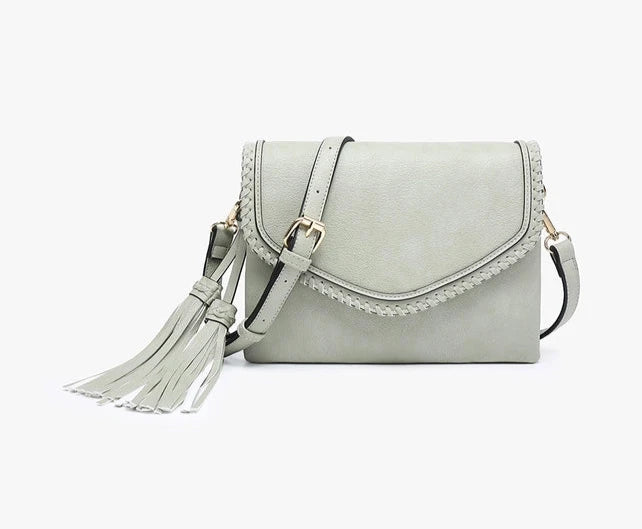 Sloane Crossbody - Light Sage