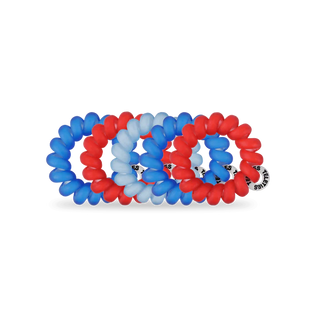 Tiny Hair Ties - All American