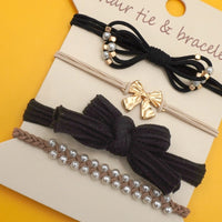 Boho Dual Function Knot Bracelet Hair Ties