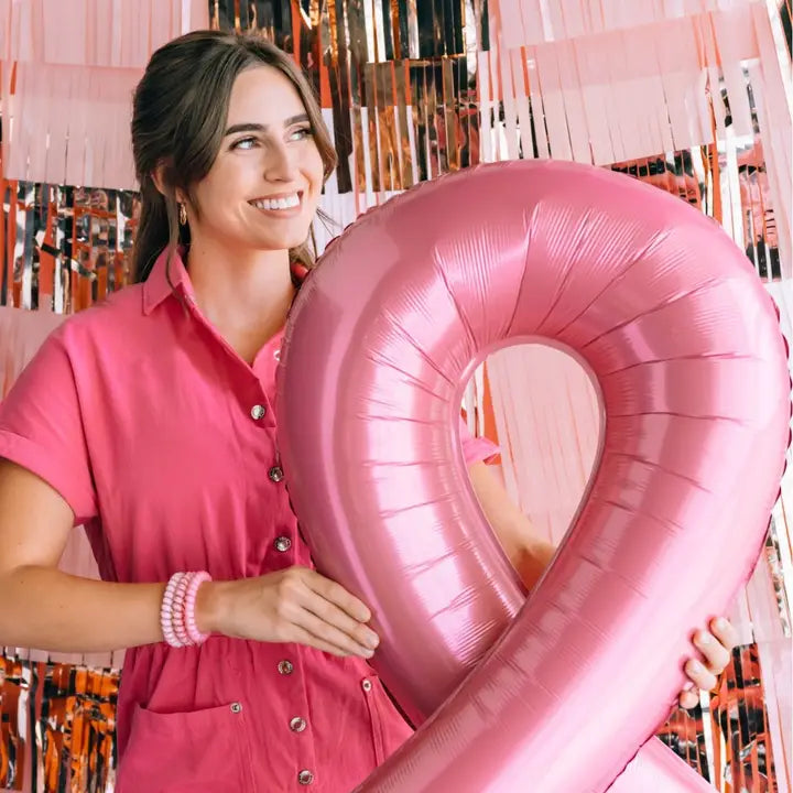 Pink and Powerful Hair Ties - Large