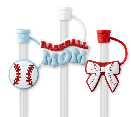 Home Run - Straw Topper Set