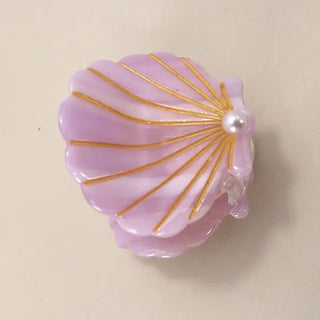 Seashell Claw Clip