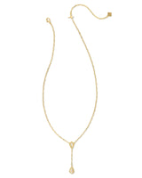 9608861150 Camry Gold Y Necklace in Golden Abalone
