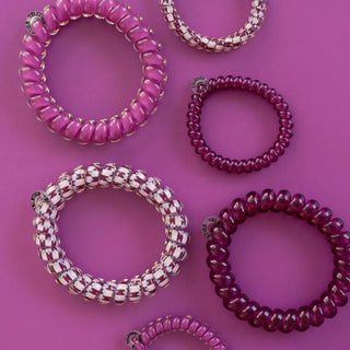 Teleties Spiral Hair Coils - Merlot After Midnight