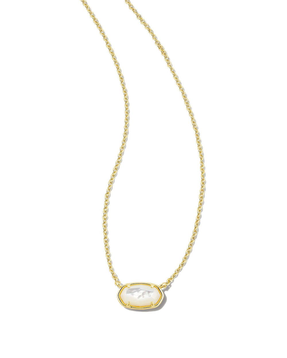 9608851821 - Grayson Short Necklace Gold in Ivory Mother Of Pearl