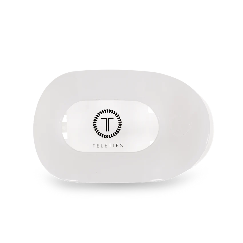 Coconut White - Flat Round Clip