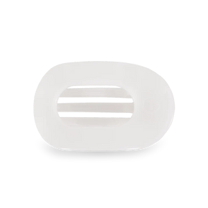 Coconut White - Flat Round Clip