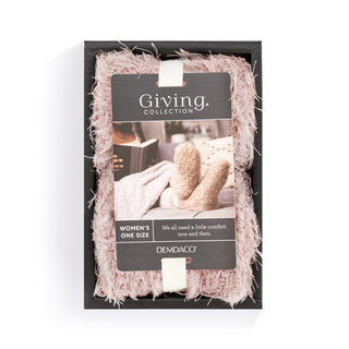 Giving Collection Soft Pink Cozy Giving Socks Set