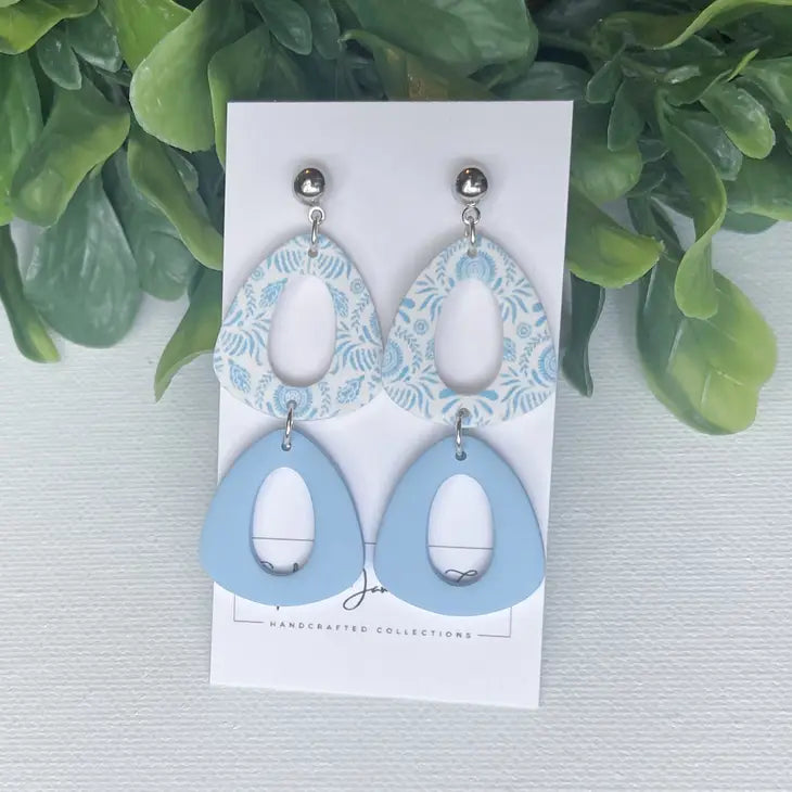 Carolina Blue Dangle Earring