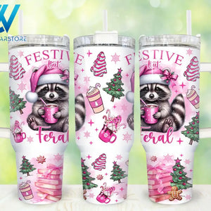 Festive But Feral 40oz Tumbler