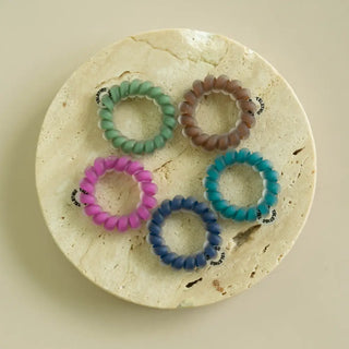 Tiny Hair Ties - Sweater Swatches