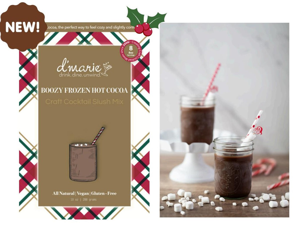 Boozy Frozen Hot Cocoa Cocktail Slush Mix