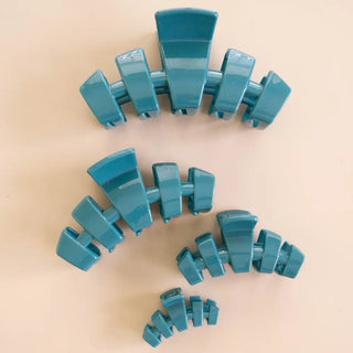 Teleties Classic Clip - Teal with It