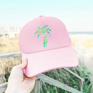 Let's Get Tropical Hat - Pink