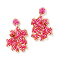 Hot Pink Aloha Reef Earrings