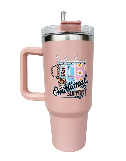 Tumbler 40oz - Emotional Support