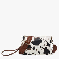 Cow-Brown - Izzy Crossbody with Guitar Strap