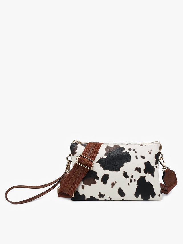Cow-Brown - Izzy Crossbody with Guitar Strap
