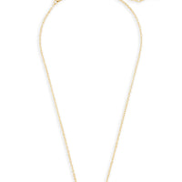 Elisa Short Pendant Necklace Gold in Mother of Pearl