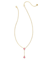 9608865307 Camry Gold Y Necklace in Azalea Illusion
