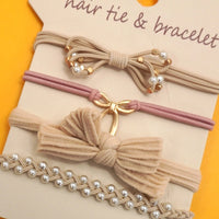 Boho Dual Function Knot Bracelet Hair Ties