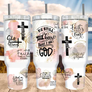 Be Still and Know 40oz Tumbler