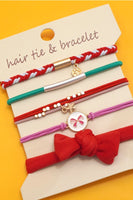 Boho Dual Function Knot Bracelet Hair Ties
