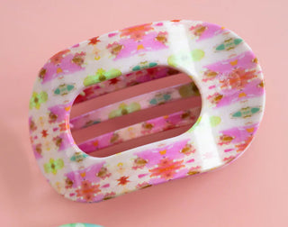 Flat Round Clip - Giverny