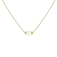 N5452-GB03 - Pérola Collection Single Pearl Gold Necklace