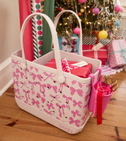 Ribbon Rose Bogg Bag

