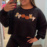 Spooky Sequins Sweater