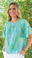 Jane Top - Mango Mosaic
