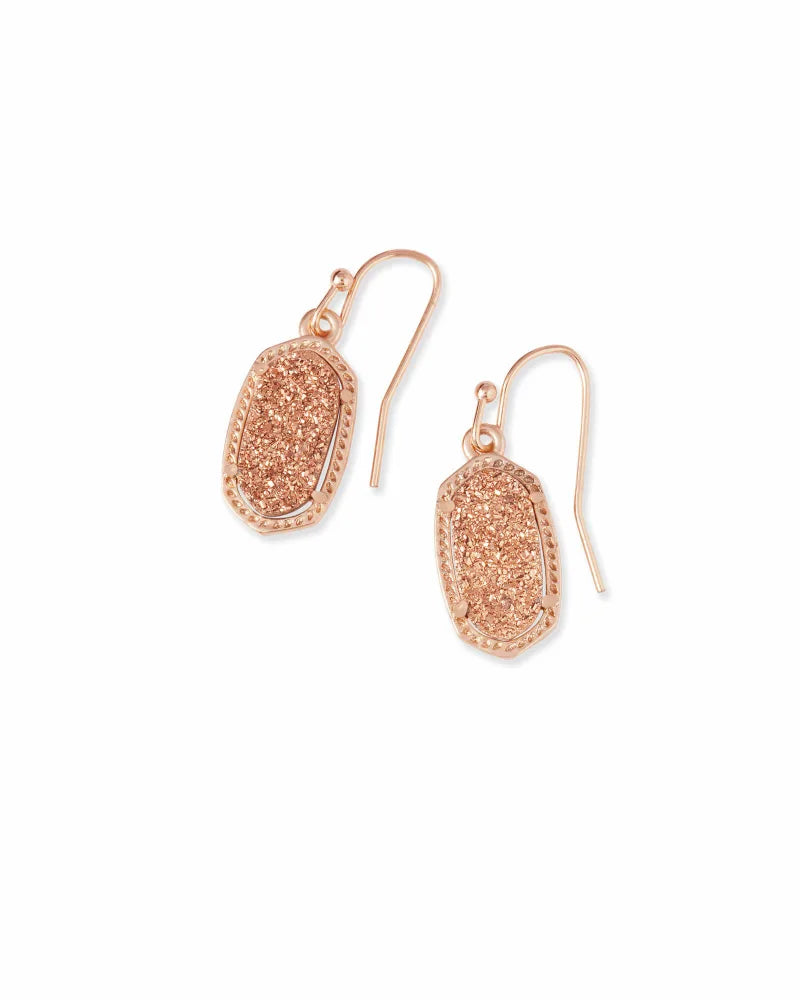 Lee Rose Gold Drop Earrings in Rose Gold Drusy
Kendra Scott Earring
