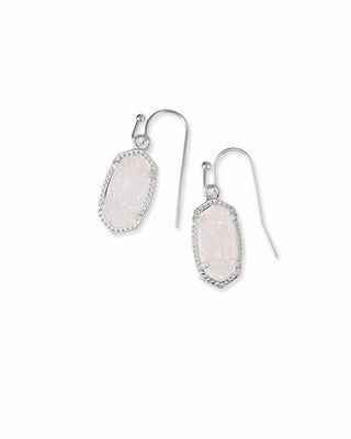 Lee Silver Drop Earrings in Iridescent Drusy
kendra scott earrings 
kendra scott