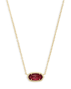 Elisa Gold Pendant Necklace in Clear Berry
kendra scott necklace